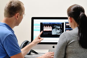 Untersuchung in der Praxis